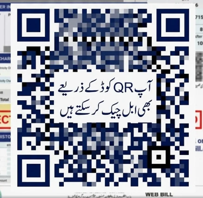 Lesco Bill QR code